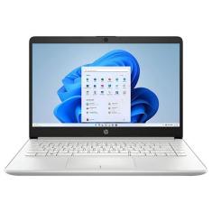 Notebook Intel Ssd 128Gb 14'' Windows 11 Prata