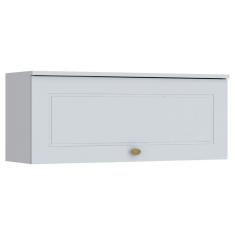 Armário De Cozinha Modulado Americana C/ 1 Porta Basculante Branco - Henn