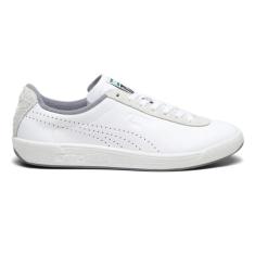 PUMA Tênis masculino Star OG, Branco/cinza vapor, 42