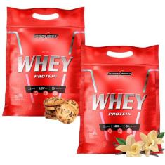 Kit 2x Nutri Whey Protein Integralmédica 900g - Integralmedica, Cookie