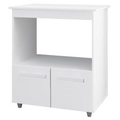 Balcao Multiuso Com Nicho 75cm 9450 Branco Mobbs - Moblis, Branco