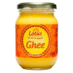 Manteiga Clarificada Ghee Lotus 200g