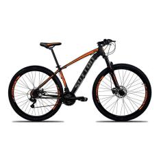 Bicicleta Aro 29 Sutton New 21v Câmbios Shimano Freio a Disco Hidráulcio Suspensão com trava e regulagem