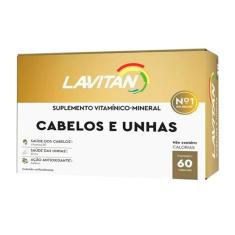 LAVITAN HAIR CABELOS E UNHAS COM 60 COMPRIMIDOS - CIMED 