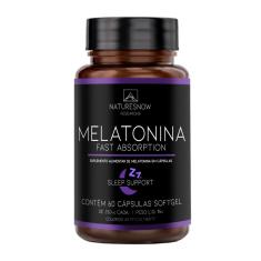Suplemento Alimentar Melatonina 60 Cápsulas - Sem sabor - Natures Now 60 CAPSULAS 