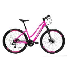 Bicicleta Feminina Rebaixada Aro 29 KSW 21 Marcha Freio Disco