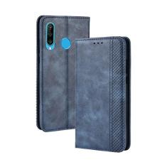 Capa para Huawei Honor 20 Lite, capa flip carteira de couro para Huawei Honor 20 Lite, capa magnética retrô para celular, capa carteira com compartimentos para cartões