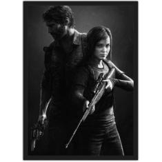 Quadro Decorativo The Last Of Us Games Jogos Geek Decorações Com Moldu