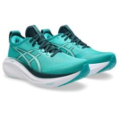 Tênis Asics Gel-nimbus 27 Masculino - Verde Claro/branco - 43
