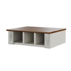 Armário de Cozinha Garrafeiro de Madeira 3 Garrafas 48,5 cm Hannover -