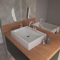 Kit Cuba RT49 com Torneira 1198 Metal 1/4 Volta Compace