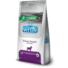 Ração Vet Life Urinary Ossalati Cães Adultos 2Kg