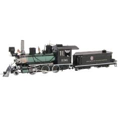 Miniatura De Montar Metal Earth Wild West 2-6-0 Locomotiva