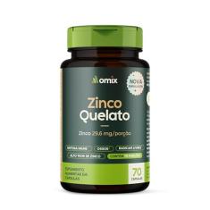Zinco Quelato - 70 cápsulas - Omix
