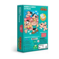 Quebra-Cabeça Nano 60 peças Turma da Mônica - Toyster - Toyster Brinqu