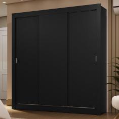 Guarda-Roupa Casal 3 Portas de Correr Sublime Madesa