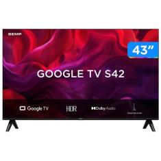 Smart TV 43" Full HD LED Semp S42 Google TV 2 HDMI, 43"