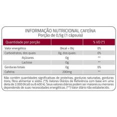 Cafeína 200mg Catarinense Pharma 60 Cápsulas