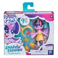 Figura My Little Pony Smashin Fashion Twilight Sparkle Vestido Sortido - Hasbro