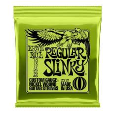 Encordoamento de Guitarra Ernie Ball Regular Slinky 010 P02221