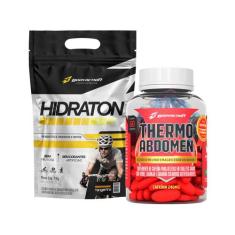 Kit Thermo Abdomen 60 Comp + Hidraton 1Kg - Bodyaction