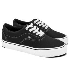 Tênis Qix Sunset Vulcanizado Preto Branco