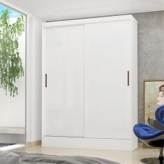 Guarda Roupa Solteiro 2 Portas de Correr 2 Gavetas Belém Carioca Móveis