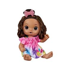 Boneca Baby Alive Hora do Suco Morena  - com Acessórios Hasbro, Rosa
