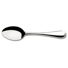 Colher para sobremesa vicenza em aco inox acabamento alto brilho com d