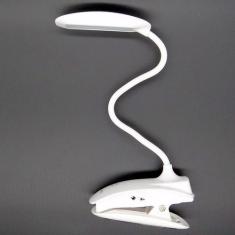 Luminaria Mesa Led Abajur Recarregavel Dobravel Clip Cozinha Flex Touc