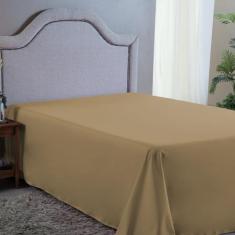 Lençol Cama Box King 400 Fios Aveludado Sem Elástico 30CM Altura - DON