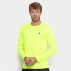 Camiseta Manga Longa Olympikus Essential Masculina-Masculino