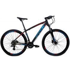 BICICLETA ARO 29 RINO EVEREST COLOR - 24V SHIMANO ALTUS - FREIO HIDRAULICO - SUSPENSAO COM TRAVA-Unissex