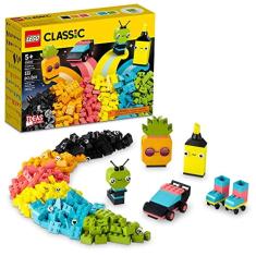 LEGO Classic Creative Neon Colors Divertido Brick Box Set 11027,