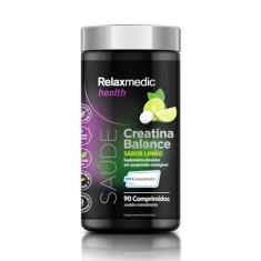 Creatina Mastigável Balance 90 Comprimidos Relaxmedic Health