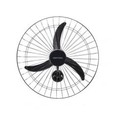 Ventilador De Parede 60Cm Com Grade Metálica Preto Ventisol