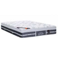 Colchão King Castor Super Luxo Latex Grand Plush One Face 193x203x30