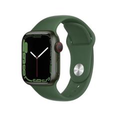 Apple Watch Series 7 41Mm Gps + Cellular Verde - Alumínio Pulseira Esp