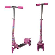 Patinete Infantil Scooter Barbie 5 6 7 Anos Grande de Ferro - TOYS 2U