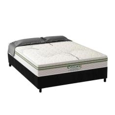 Conjunto Box Casal: Colchão Molas Paropas Ensacadas Coliseu + Base CRC