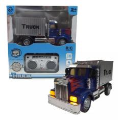 Carrinho De Controle Remoto Caminhão Americano Truck Fire - Toys