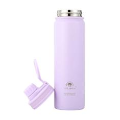 Garrafa térmica inox 650 ml FIT Lilás Vibets®