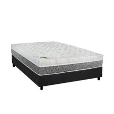Cama Box Casal: Colchão Molas Luckspuma MasterPocket Ensacadas Aspen +