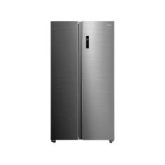 Geladeira/Refrigerador Midea Smart Frost Free Side by Side Inox 511L MDRS710FGD46