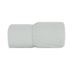 Lençol King Size  Avulso C/ Elástico 100% Algodão 200 Fios Cinza