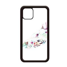 Leaf Fire Balloon Hat Câmera Pintura em aquarela para iPhone 11 Pro Max Capa para Apple Mobile Case Shell