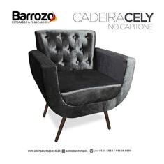 Poltrona Cely (Preto)