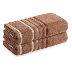 Kit Jogo De Toalhas Karsten 2 Peças Banhão Banho Gigante Lumina Fio Pe