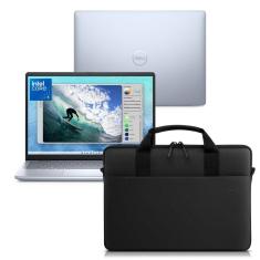 Notebook Dell Inspiron I14-I120U-M10C 14&quot; FHD+ Intel® Core™ 5 120U 8GB 512GB SSD Windows 11 Prata Gelo  + Capa EcoLoop14