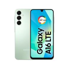 Smartphone Samsung Galaxy A16 128GB Verde Claro 4GB RAM 6,7" FHD+ Câm 